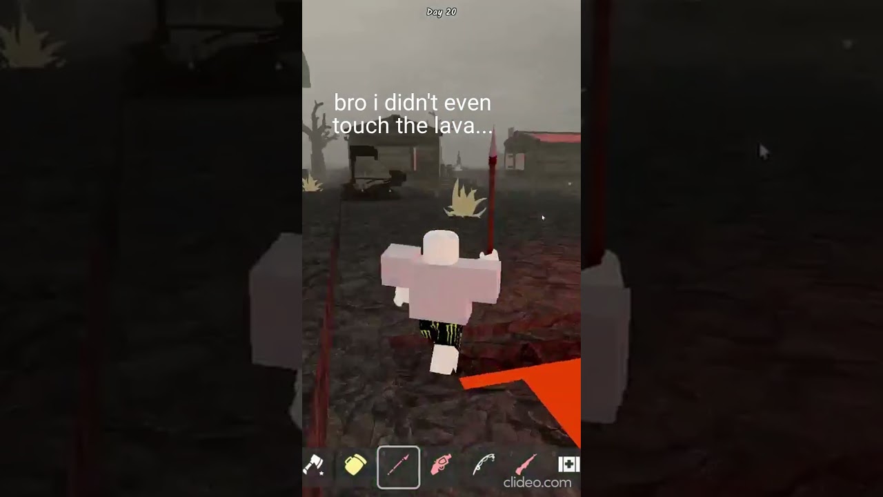 Cracky4 needs to fix this bug in 99 nights in the forest! 