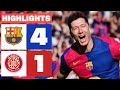 FC BARCELONA 4 - 1 GIRONA FC I RESUMEN LALIGA EA SPORTS