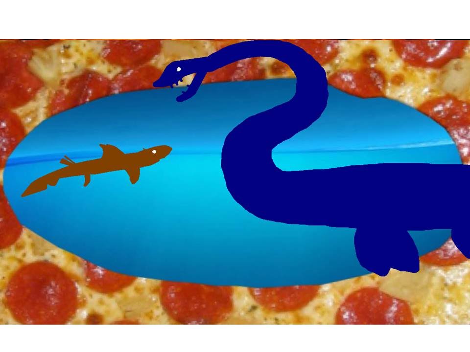 790 Productions: Hybodus vs Elasmosaurus