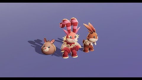 www.Meshtint.com | Bunny Rabbit Hare Evolution Pack Cute Series