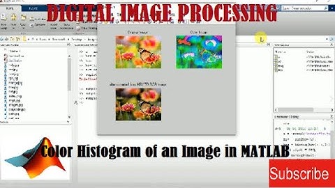 Color Histogram of an Image in MATLAB