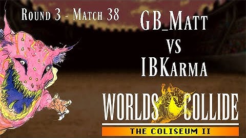Coliseum II Round 3 Match 38: GB_Matt vs. IBKarma - FF6 Worlds Collide Randomizer