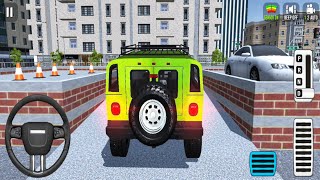 Drive New Jeep Parking 3D Simulator - Master of SUV Jeep Car Games - Android Gameplay screenshot 4