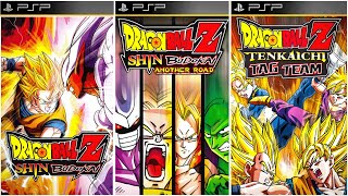 🔥 ALL Dragon Ball Z PSP Games – Opening, Select Screen & Gameplay! 🎮