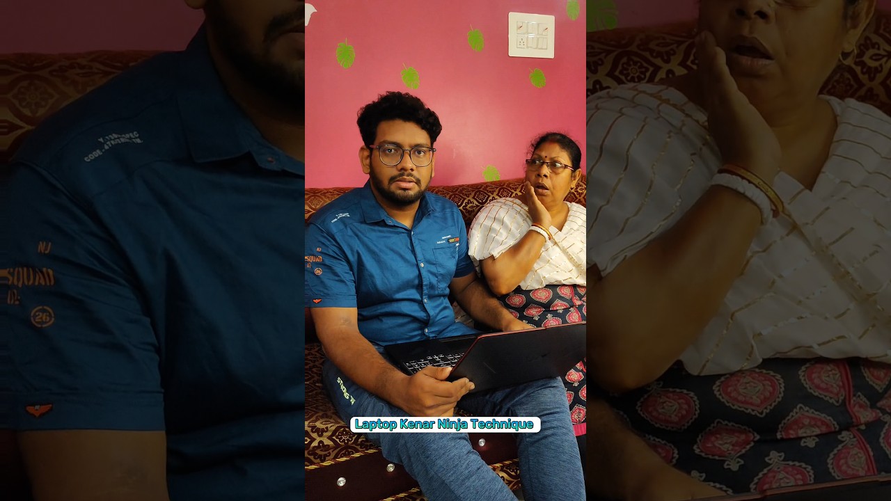 Laptop Kenar Ninja Technique😎😱