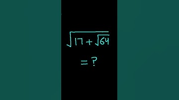 Nice Algebra Problem