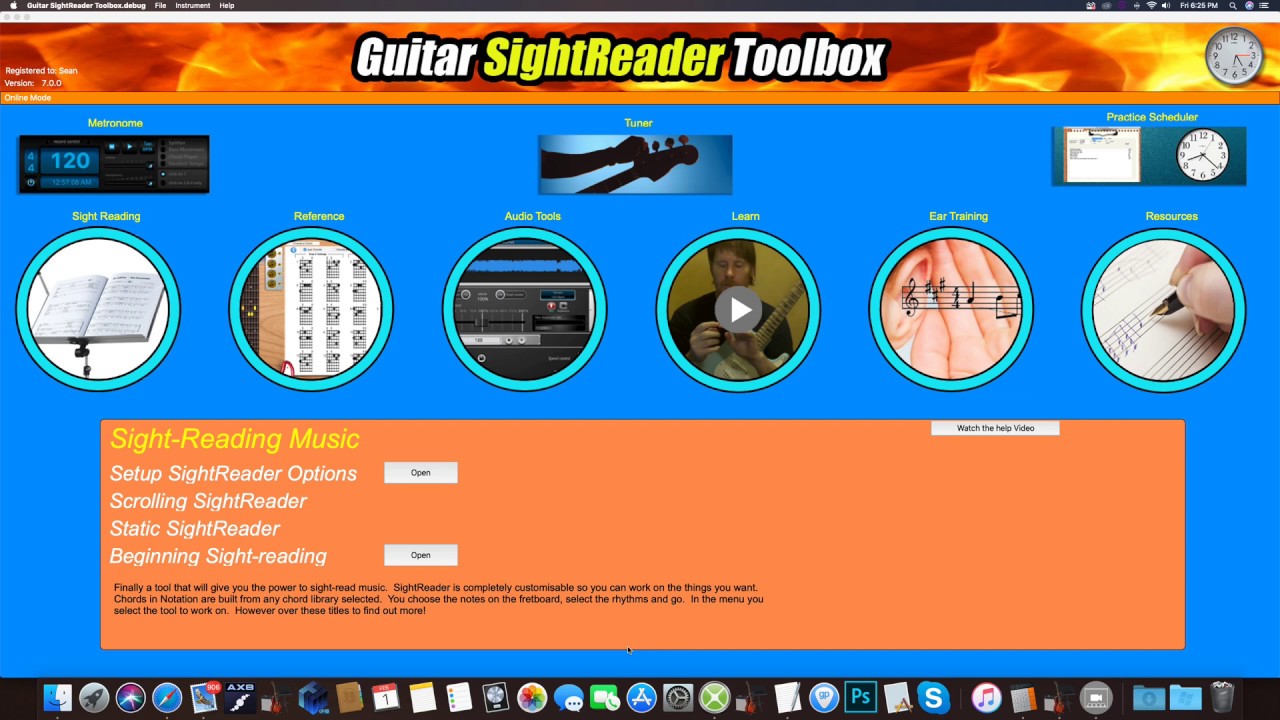 SightReader in Action - Guitar SightReader Toolbox 7