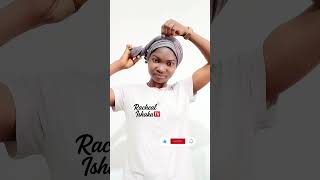 easy and fast turban headwrap tutorial #how #headwrapping #tutorial #youtubeshorts #shorts
