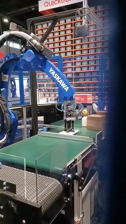 Yaskawa Robot Programming - YouTube