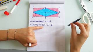 #Video-lezione GEOMETRIA: L'area del rombo