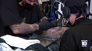 Miami-based tattoo studio puts clients under anesthesia to get large-scale designs done in a day