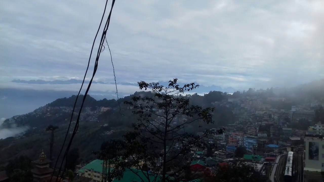 View to Kanchangangha in Darjeeling