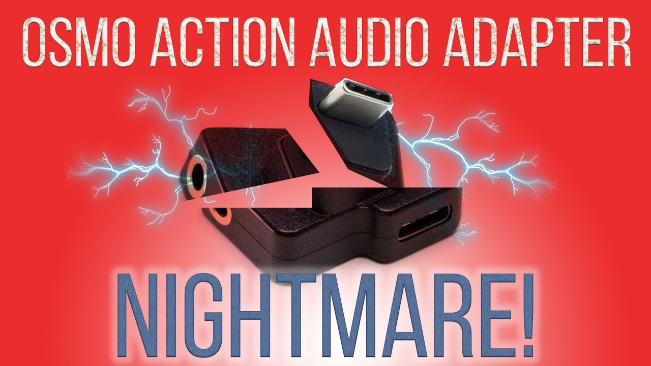 SMALLRIG & DJI OSMO ACTION CYNOVA Audio adapter