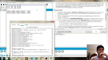 CCNA1 PKT | 8.4.1.2 Packet Tracer - Skills Integration Challenge
