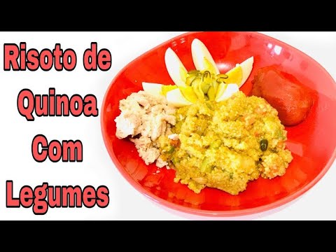 Receita De Risoto De Quinoa Com Legumes