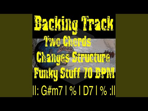 Backing Track Two Chords Changes Structure G#m7 D7