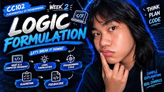 FUNDAMENTALS OF PROGRAMMING: LOGIC FORMULATION || SBIT-1F