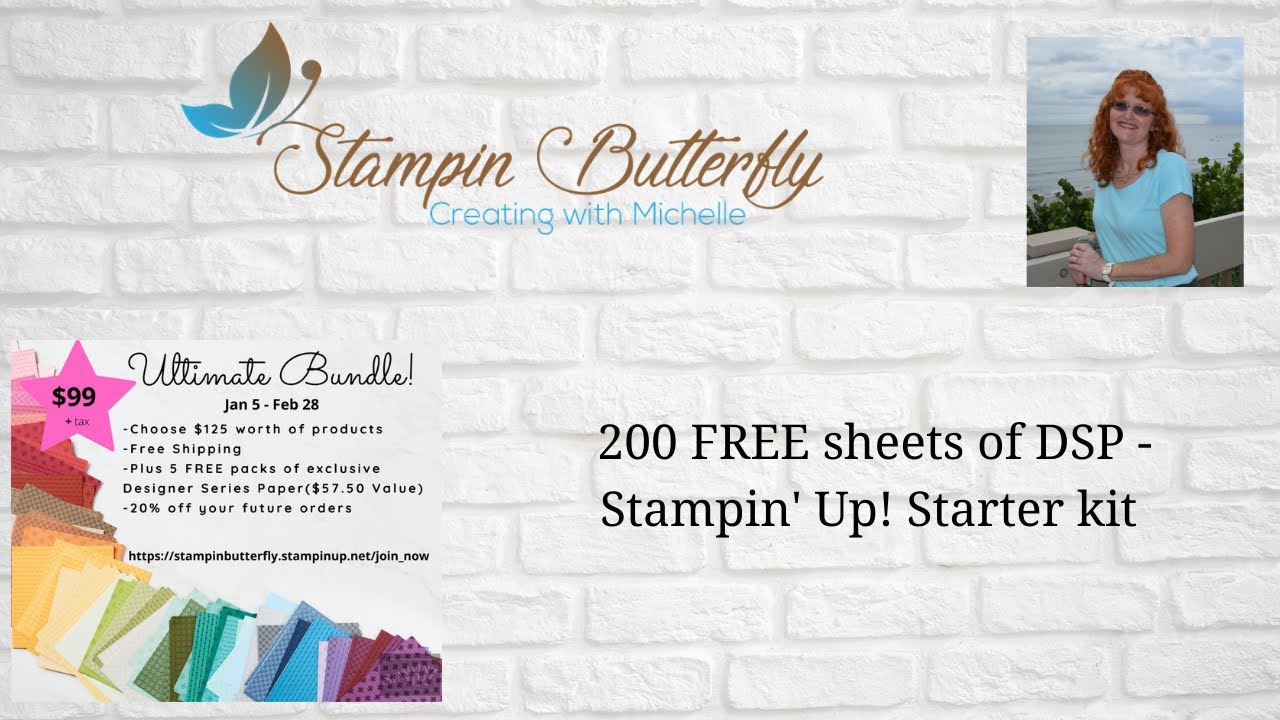 200 FREE Sheets of Paper! Let's take a look at options for the Stampin' Up! Starter Kit 2021