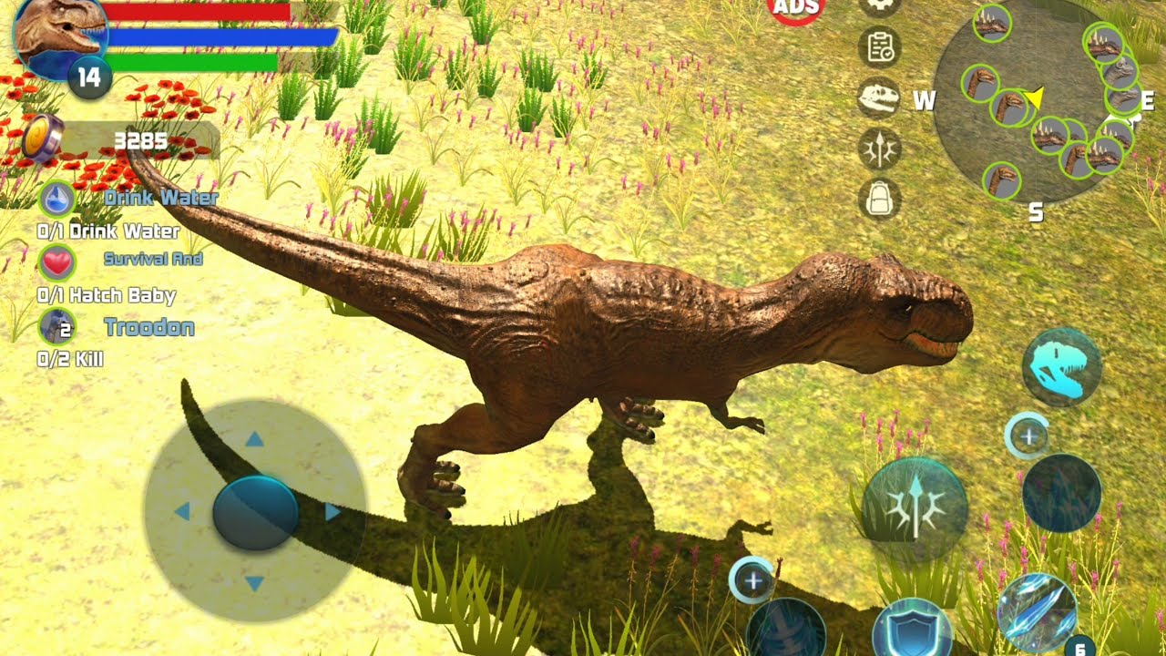 Dinosaur Game T-Rex Dino Android Gameplay 