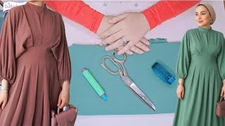 Sewing a miniature dress in realistic sizes (2XL) screenshot 4