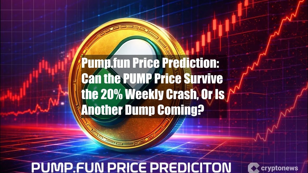 Pump.fun Price Prediction: Can the PUMP Price Survive the 20% - YouTube