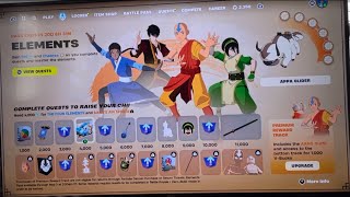 Avatar mini battle pass!! Plus the elements!