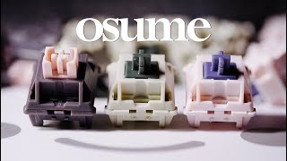 osume switches ● ‿ ● (sakura, matcha, and little ghost)