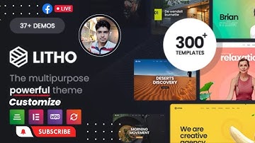 Litho Multipurpose Elementor WordPress Theme Customize 2022