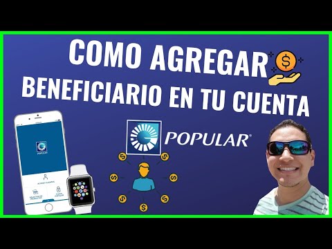 Como AGREGAR BENEFICIARIO