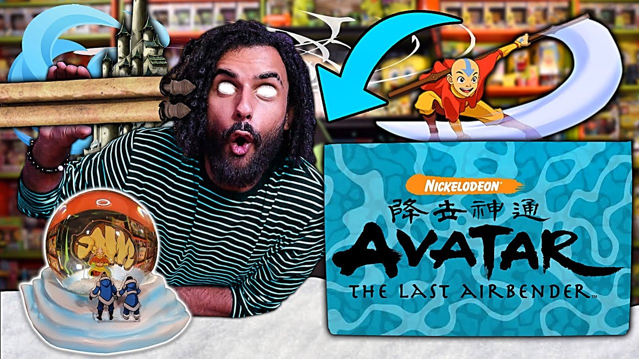 NICKELODEON Sent Me AVATAR THE LAST AIR BENDER MYSTERY BOX!! RARE LIMITED TIME ONLY PRODUCT!..*