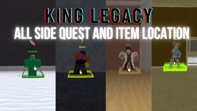 King legacy Update 4! New Island locations! 