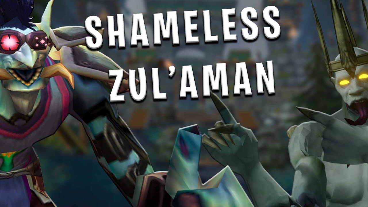 The Zul'Aman Raid with EVERYTHING Reserved!? - YouTube