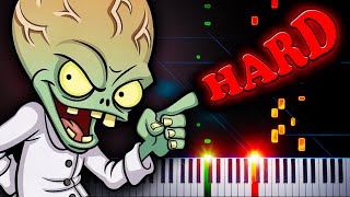 Brainiac Maniac (from Plants vs. Zombies) - Piano Tutorial Resimi