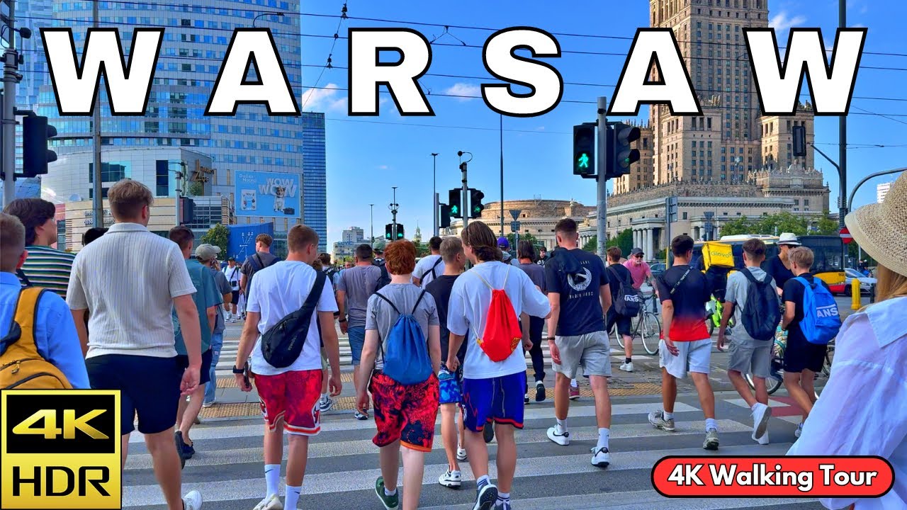 WARSAW 2024 🇵🇱 | Exploring Europe's Thriving Capital! | 4K HDR