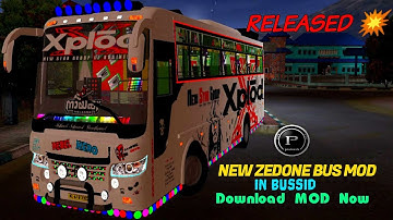 NEW ZEDONE BUS MOD RELEASED 💥| Download MOD | Full Explained Video | #Bussimulatorindonesia