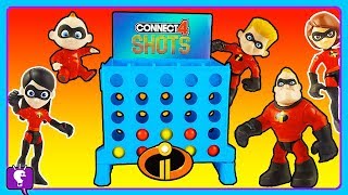 incredibles play connect 4 shots by hobbykidstv