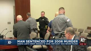 Sentence issued for man guilty of 2008 murder