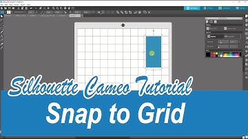 Snap to Grid | Silhouette Cameo Tutorial
