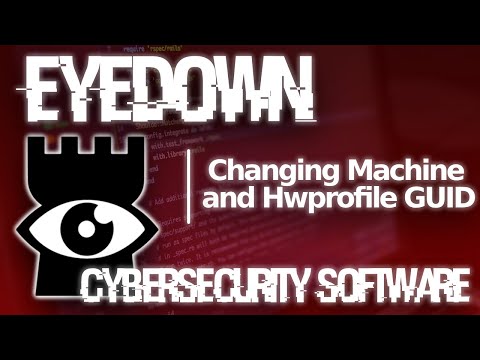 How to Change Machine and Hwprofile GUID