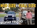 Jeep Gladiator vs Ram 1500 MOPAR TRUCK Comparison | Truck Central