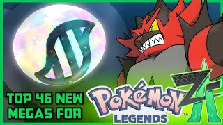 Top 46 NEW Mega Evolutions for Pokémon Legends Z-A
