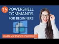 15 Useful PowerShell Commands for Beginners | Learn Microsoft PowerShell
