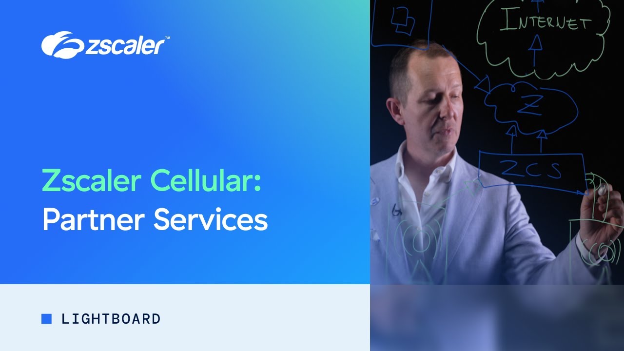 Zscaler Cellular Partner Services - YouTube