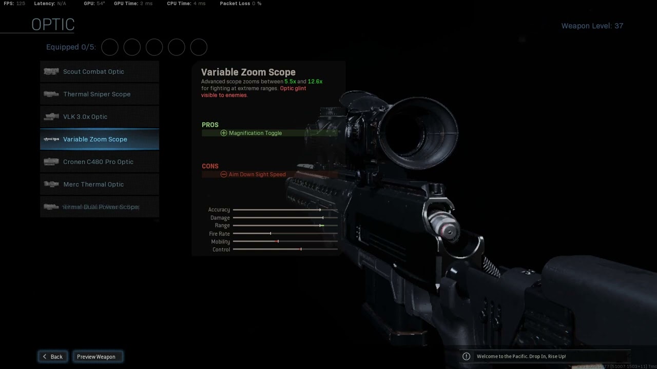 Call of Duty: Warzone - Sniper Rifles - 02 - HDR - All Attachments Unlocked