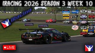 iRacing 2026 Season 3 Week 10 GT3 St Petersburg IMSA Falken at VIR Porsche Cup Interlagos