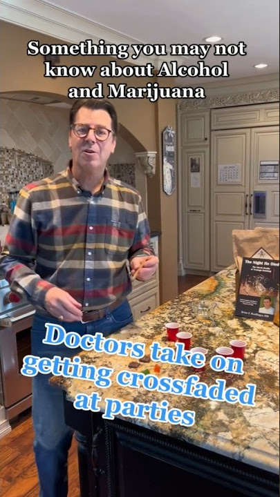 Alcohol & Marijuana explained by Doctor Hoeflinger | Part 1 #doctor #learning #shorts #alcohol