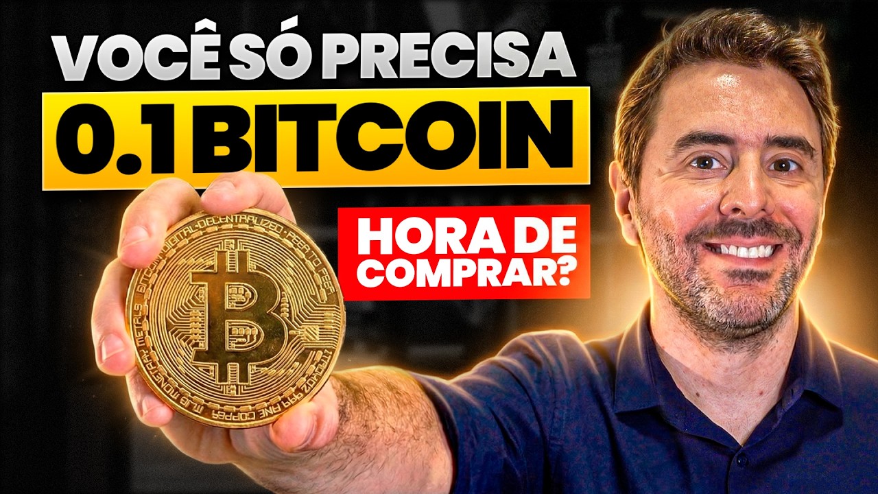 Possuir 0,1 Bitcoin pode MUDAR A SUA VIDA
