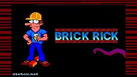 MiSTer (FPGA) Amstrad CPC: Brick Rick (2020 Homebrew)