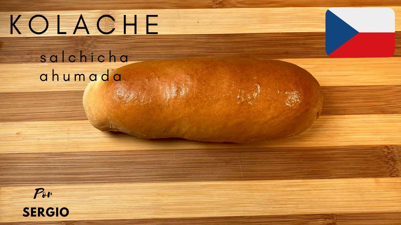 KOLACHE CON SALCHICHA DE JALAPEÑO Y QUESO - BY Sergio Lopez