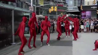 City Chase- Morphsuit Flashmob